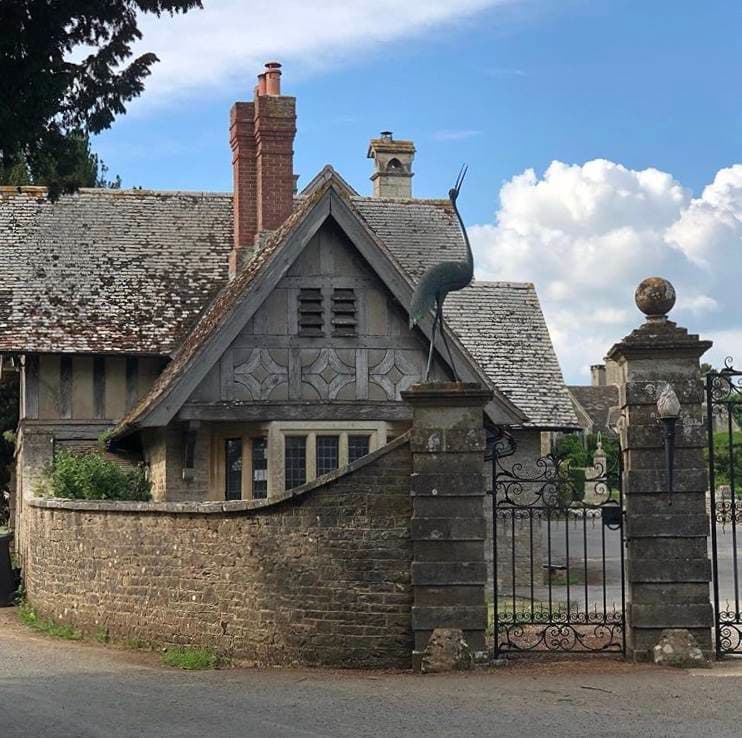Historic cottage at the estate gates