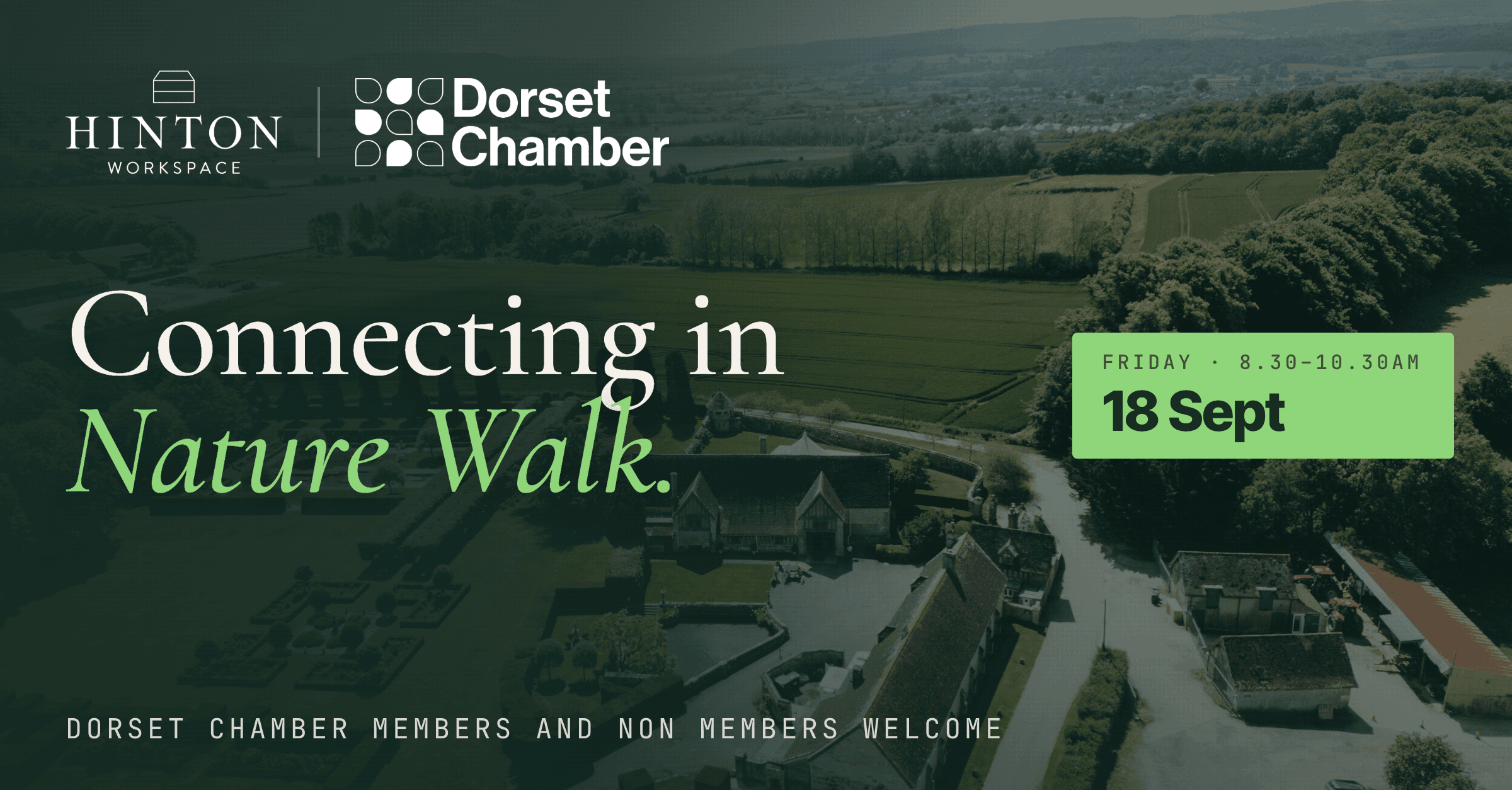 Connect in Nature Walk with Dorset Chamber