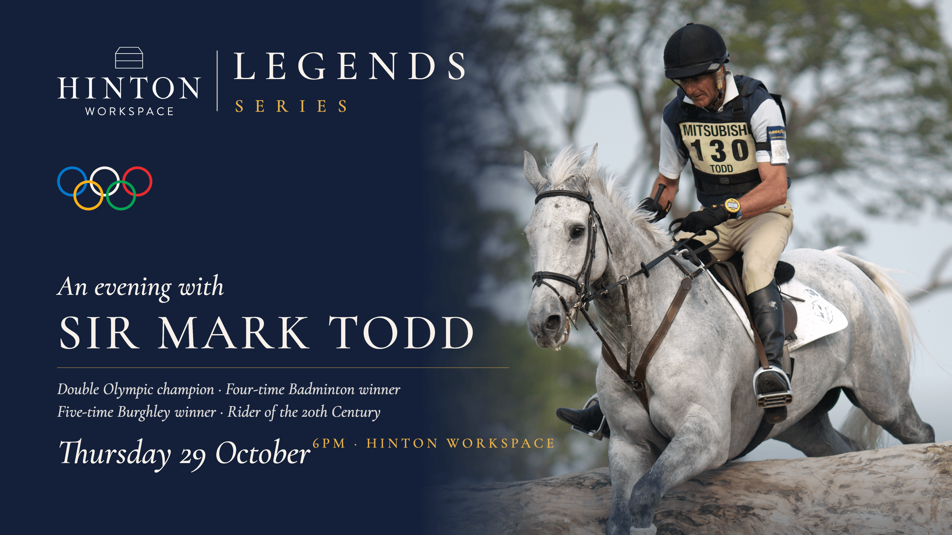 Hinton Legends: Sir Mark Todd